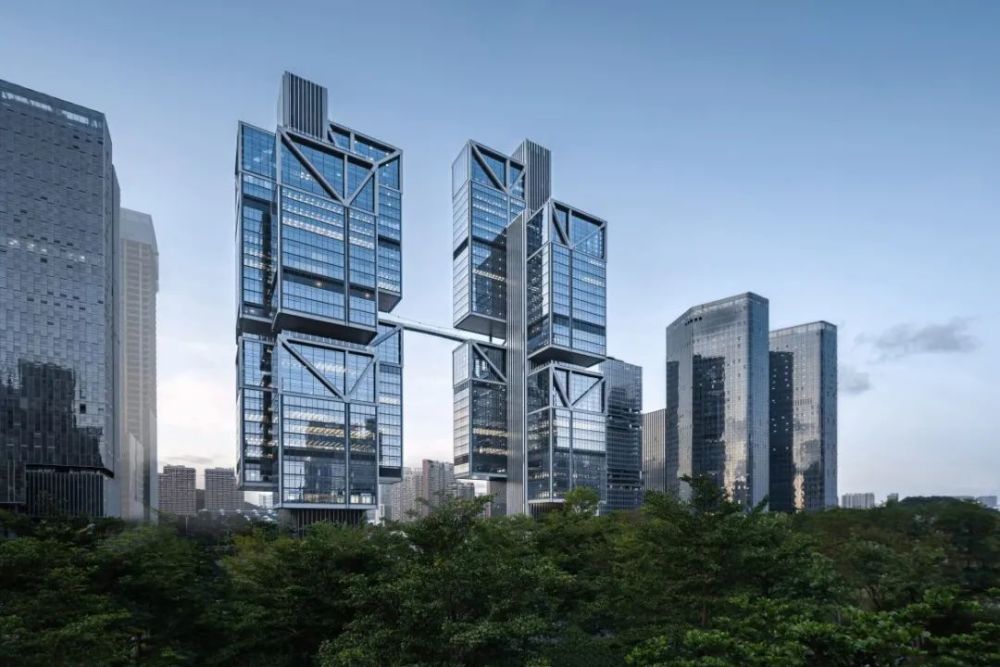 这座深圳的科幻双子塔，入选2022十大摩天大楼考研跨专业是怎么界定2022已更新(知乎/网易)