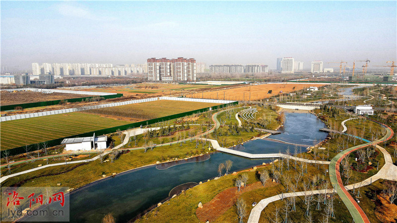 洛阳伊滨区中央公园项目展现靓姿【视频】_腾讯新闻