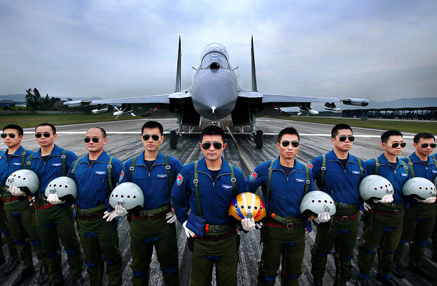 姜鹏西部战区空军图片