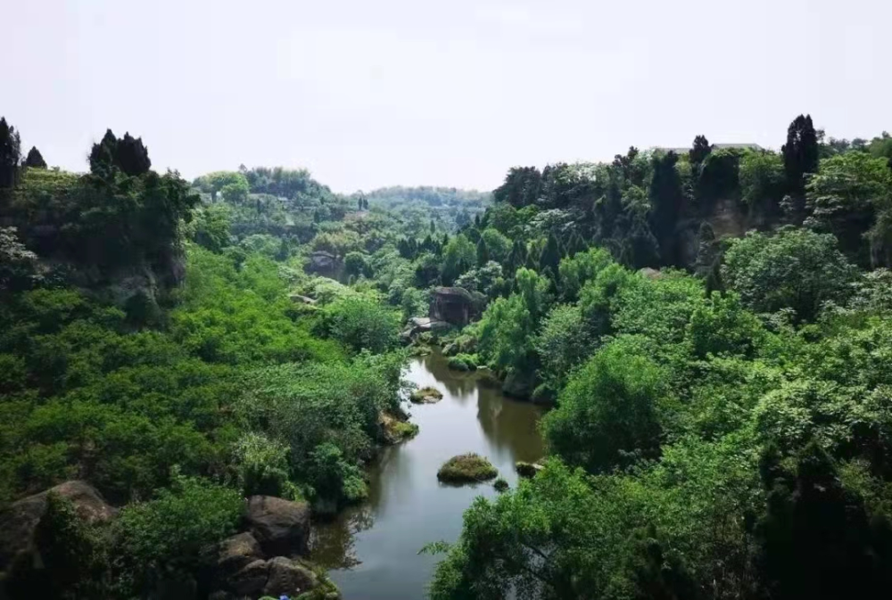 内江旮旯沟景区介绍图片