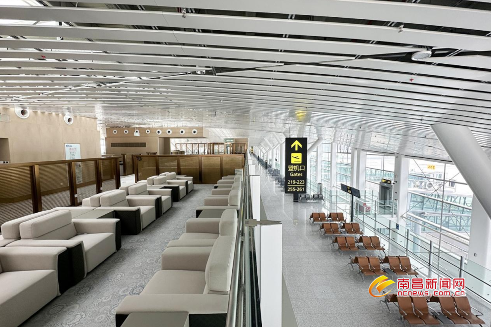 昌北国际机场t2航站楼c指廊候机楼即将投入使用_腾讯新闻