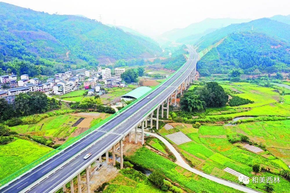 田西高速公路正式建成通车