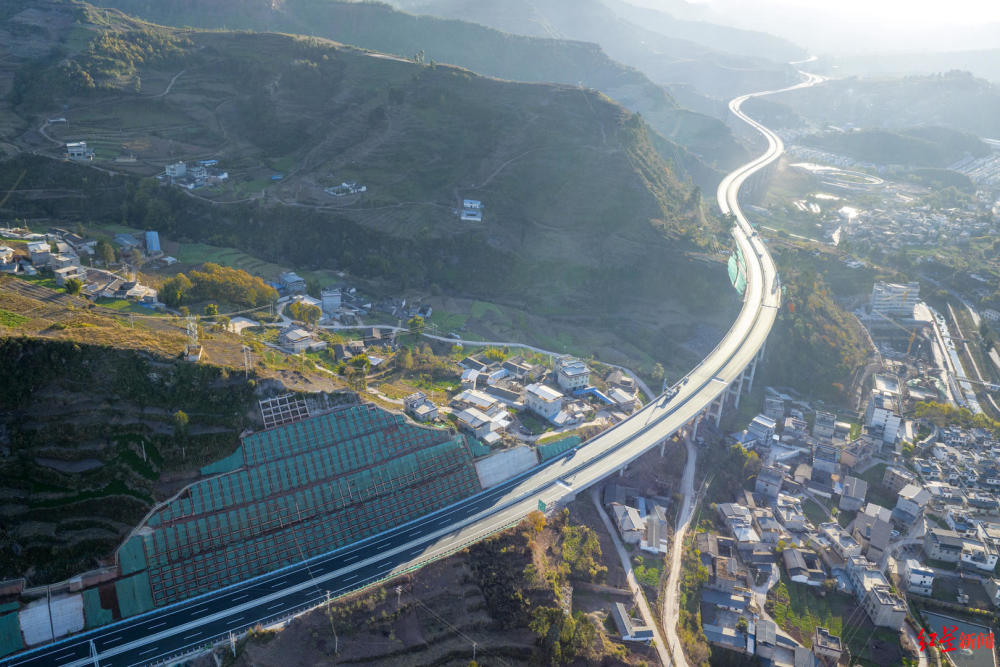 明日12时,四川凉山州会理市会东县将结束不通高速历史_腾讯新闻