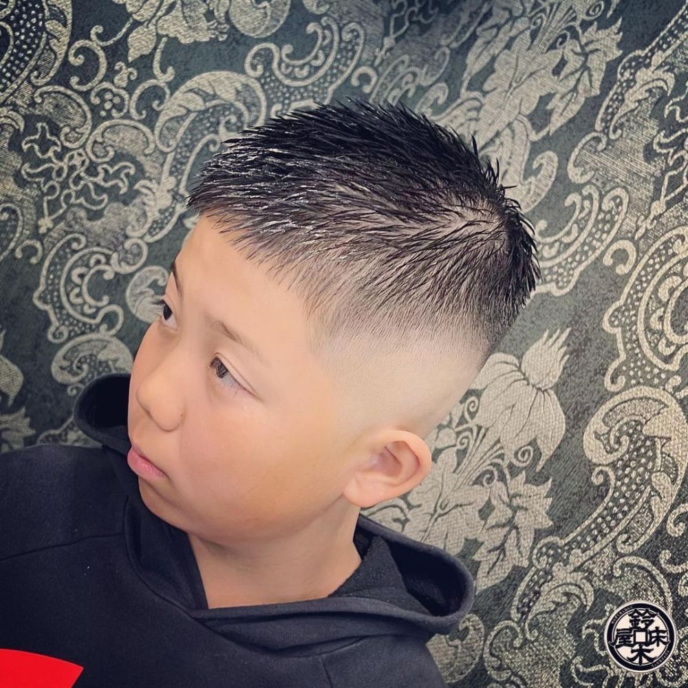 2023最帅小男孩发型,百变时尚很有型,家有儿子的快快收藏吧插图13