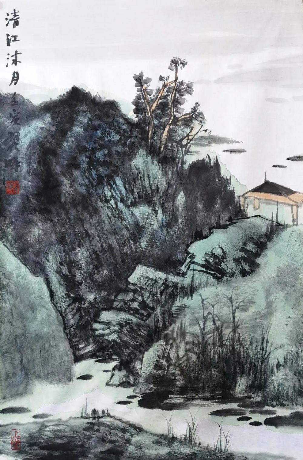 承古开今 思行并进——翟晖谈中国山水画的创作状态_腾讯新闻