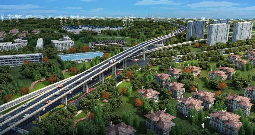 一刻钟到虹桥枢纽半小时到市中心松江区沪松公路快速化项目今日启动