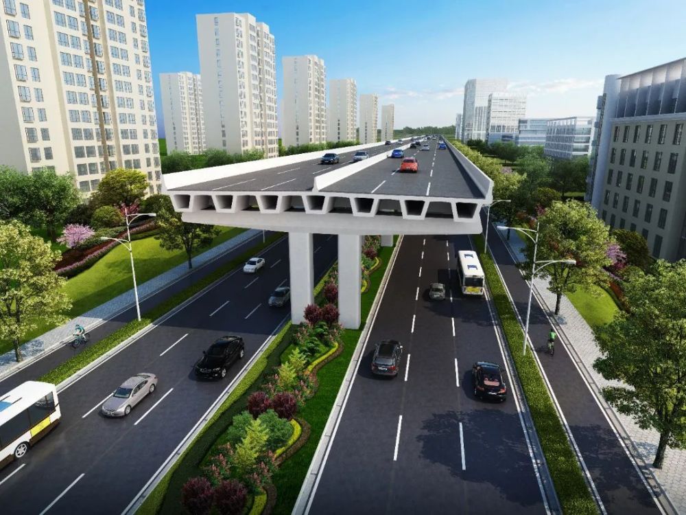 一刻钟到虹桥枢纽半小时到市中心松江区沪松公路快速化项目今日启动