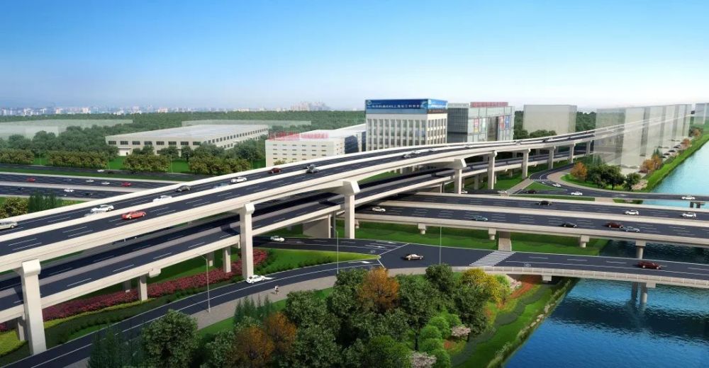 一刻钟到虹桥枢纽半小时到市中心松江区沪松公路快速化项目今日启动