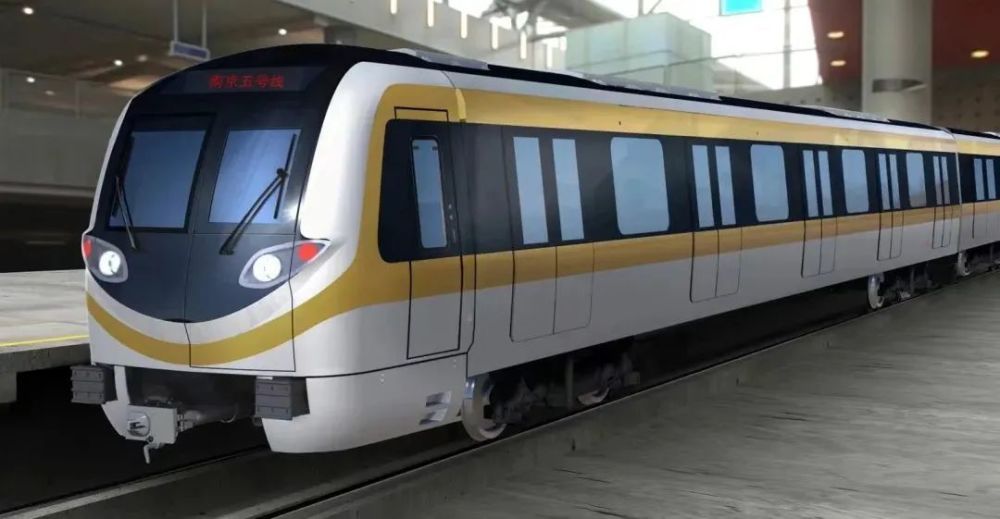 明年有期待!南京地铁5号线首列车顺利交付