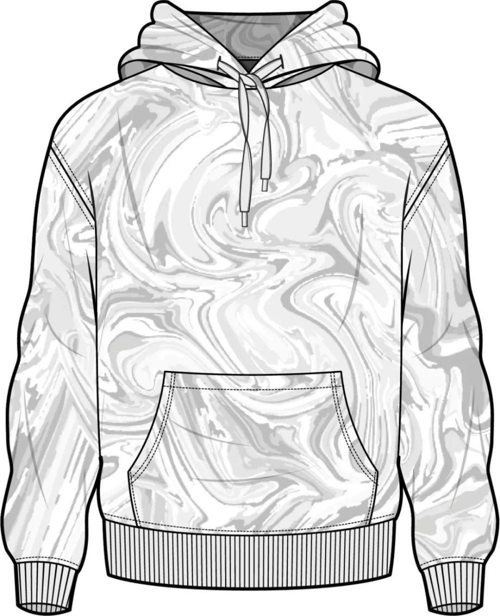 款式图|运动衫款式图素材合集!插图28