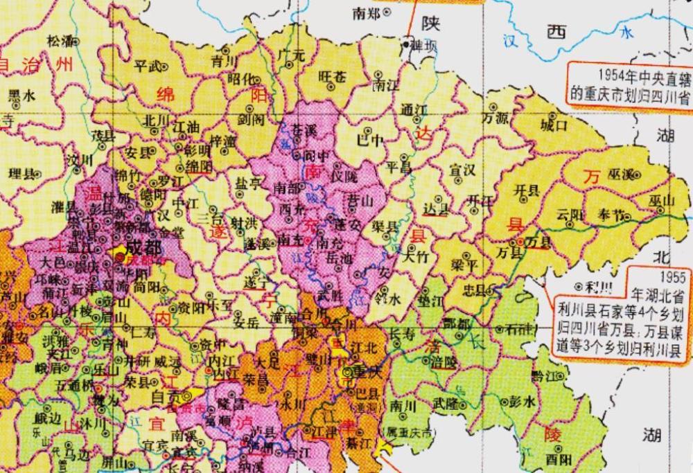 广安市的区划变动四川省的重要城市之一为何有6个区县