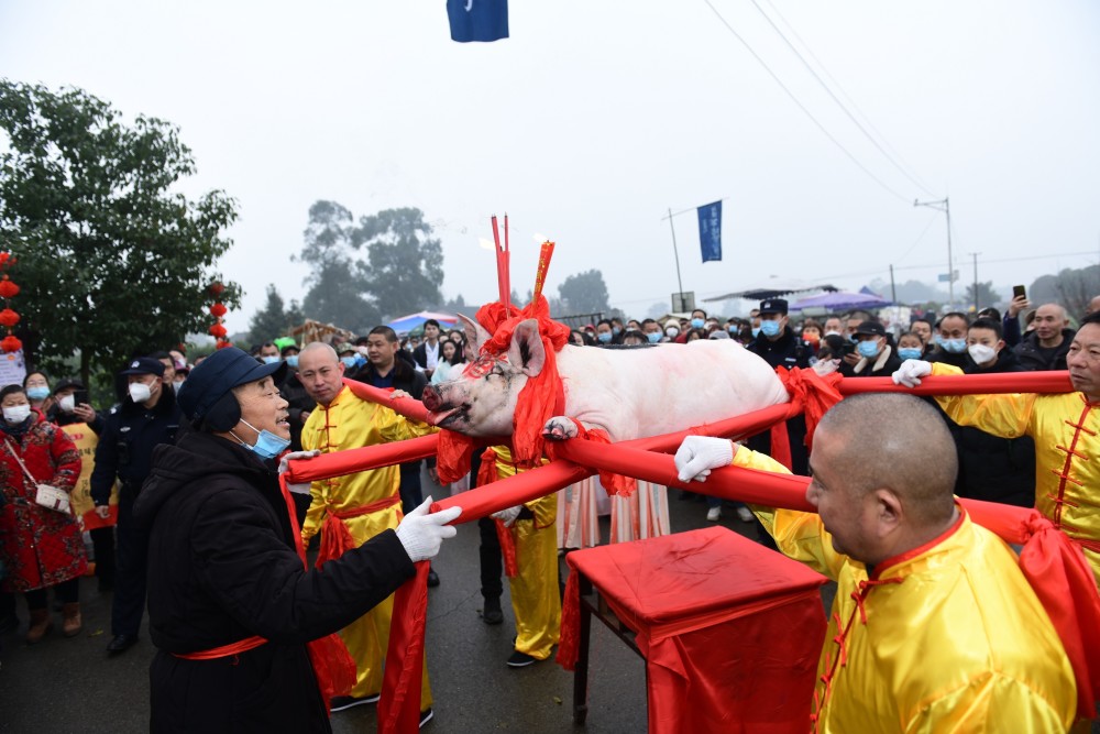 成都蒲江箭塔年豬祭帶你提前感受年味