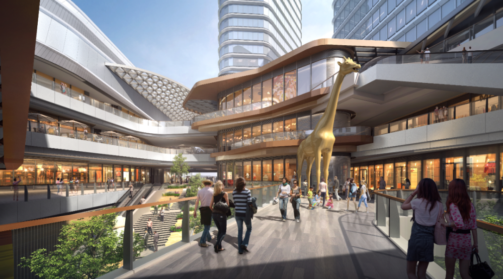 上海金融街购物中心试营业狂欢惊喜不断_腾讯新闻