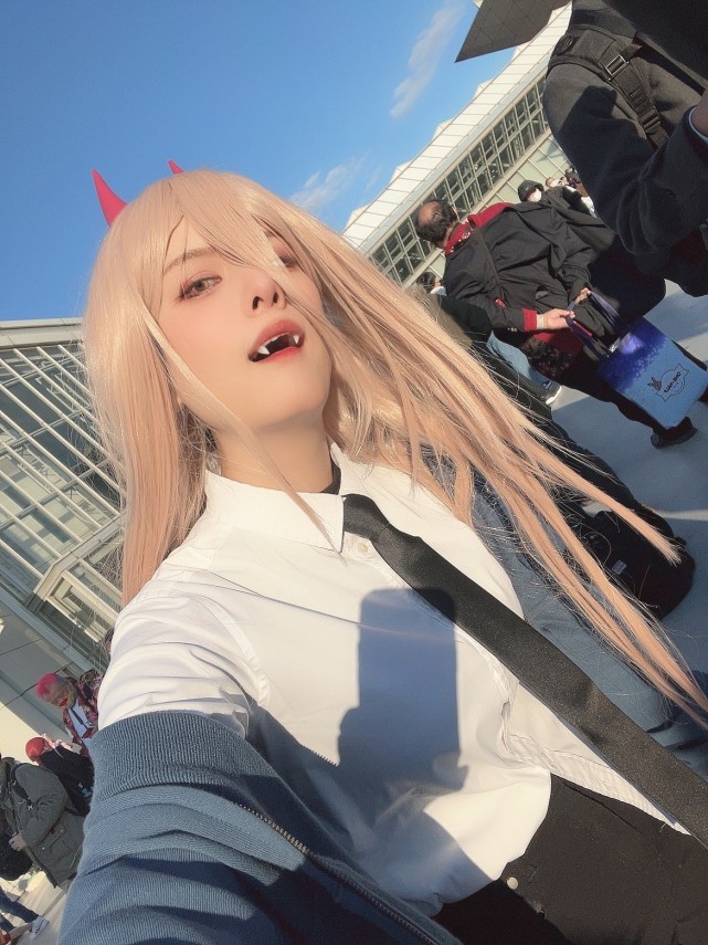 电锯人c101现场cos照汇总从未见过如此还原的岸边和鲨鱼毕姆