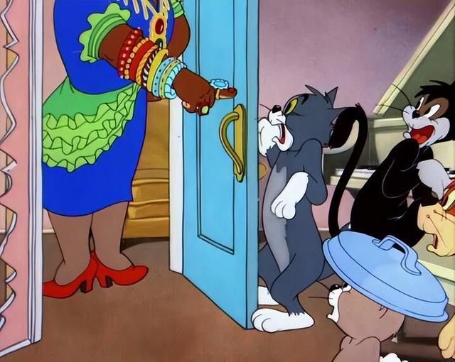 出自《猫和老鼠》2,猫和老鼠中的女主人想吐槽两句:没有