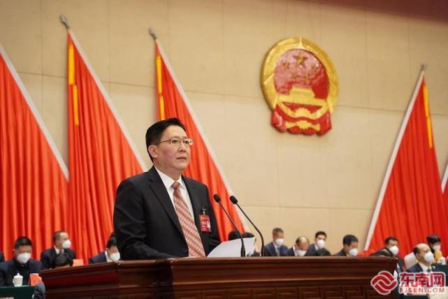 莆田市八届人大二次会议开幕林旭阳作政府工作报告