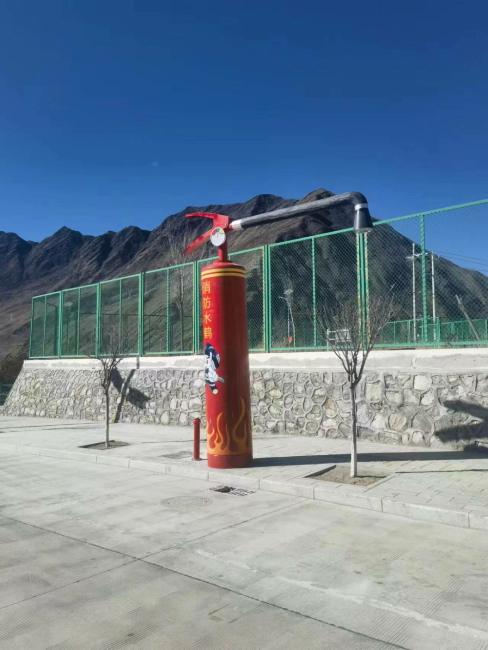 各县区动态 ii 加查县大力推进辖区消防水鹤建设工作