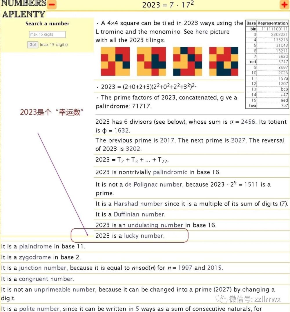 小乐数学科普：2023新年好！一起看看2023这个数字的奇妙之处_腾讯新闻