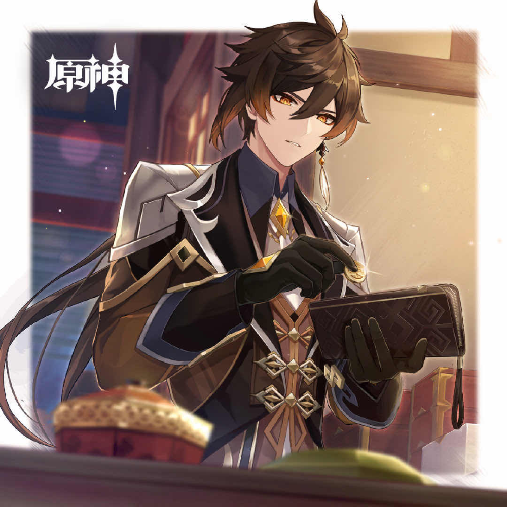 原神钟离生日登8国热搜,老外刷爆榜单:老公有很多,爹只有一个_腾讯