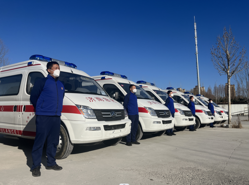 济南消防全力支援全市120急救车转运工作