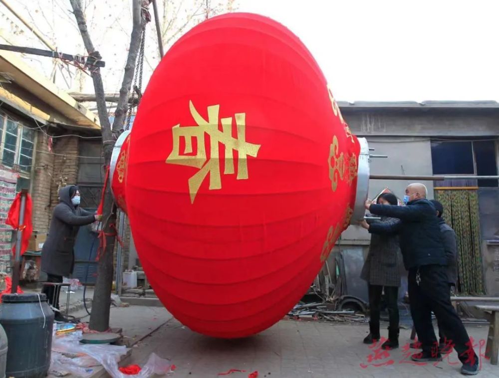 我们的节日藁城宫灯点亮红红火火中国年