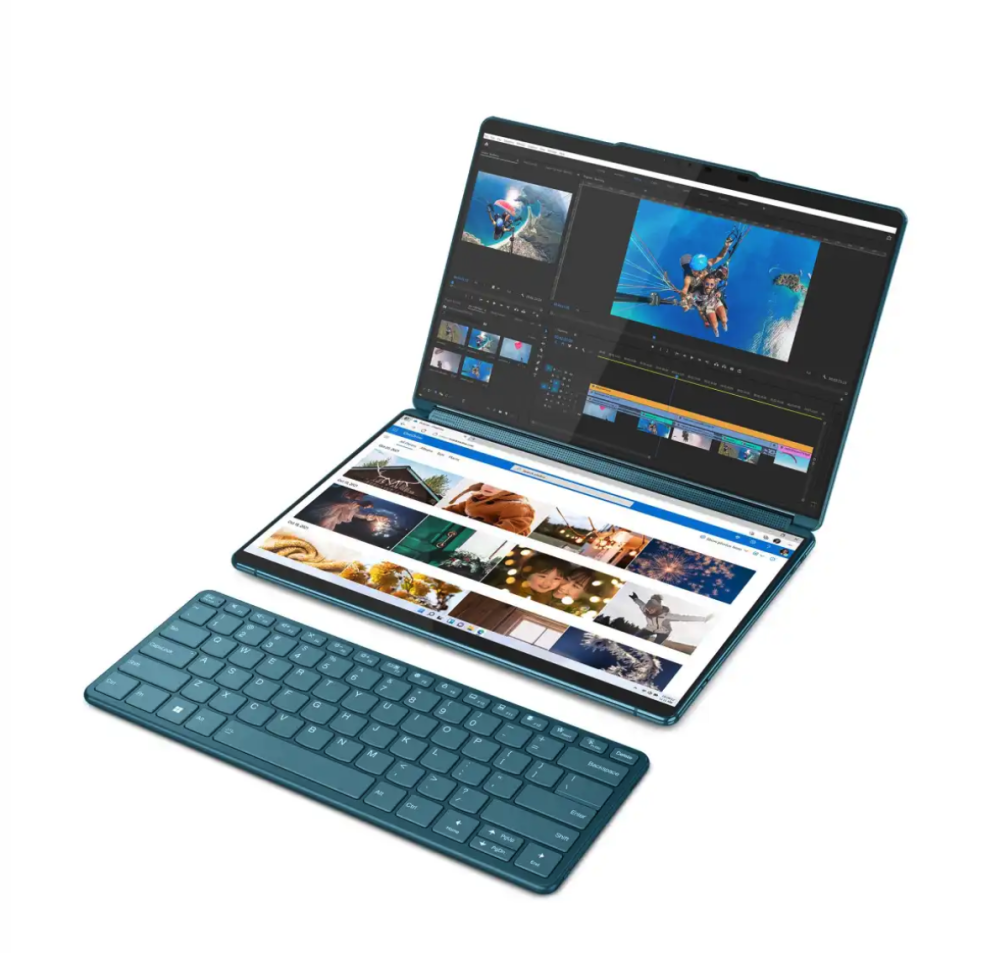 联想发布新款yogabook9i双面13英寸oled屏