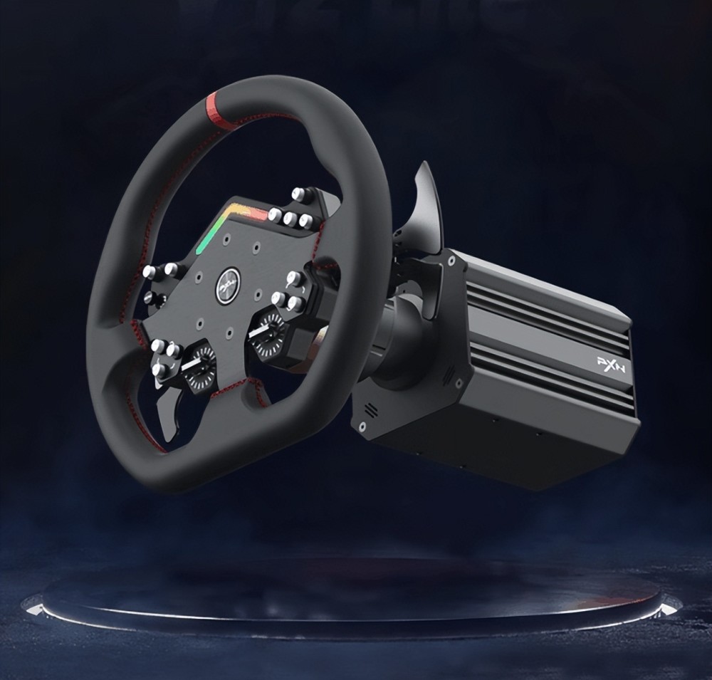 莱仕达pxnv12lite直驱方向盘上市给赛车玩家带来全新体验