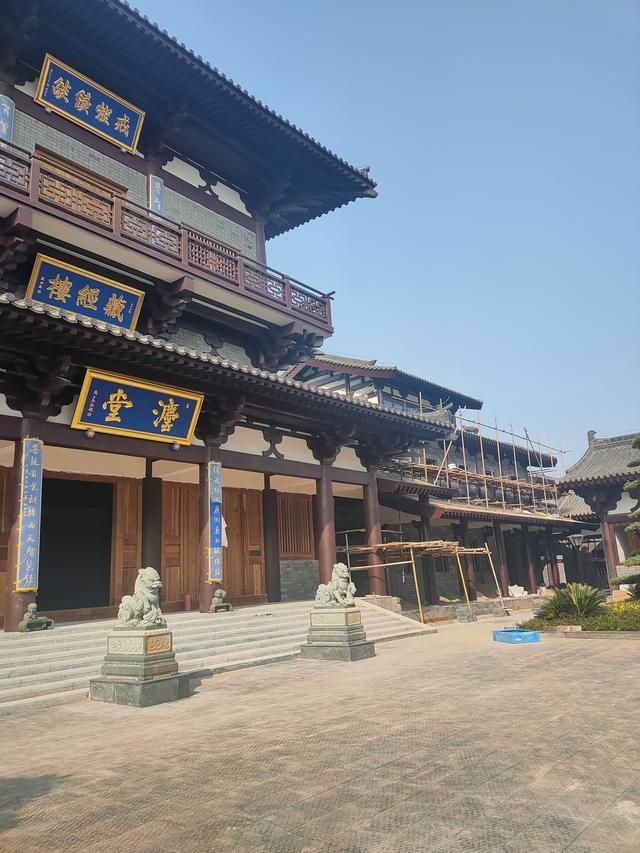 湘潭窑湾重建后的大唐兴寺对外开放