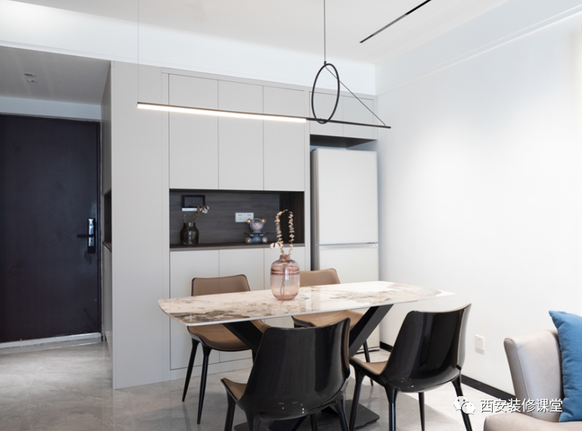 鞋柜与餐边柜,转角一体,互相成就彼此1.7_腾讯新闻