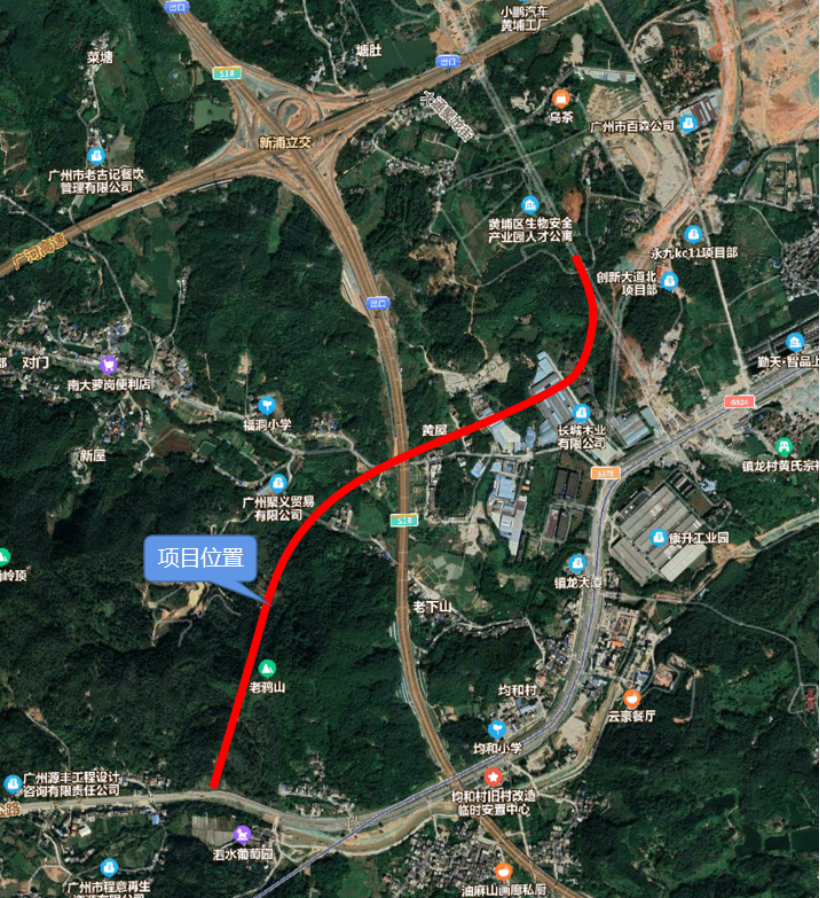 科学城与知识城将新增快速通道南起广汕公路北至永九快速