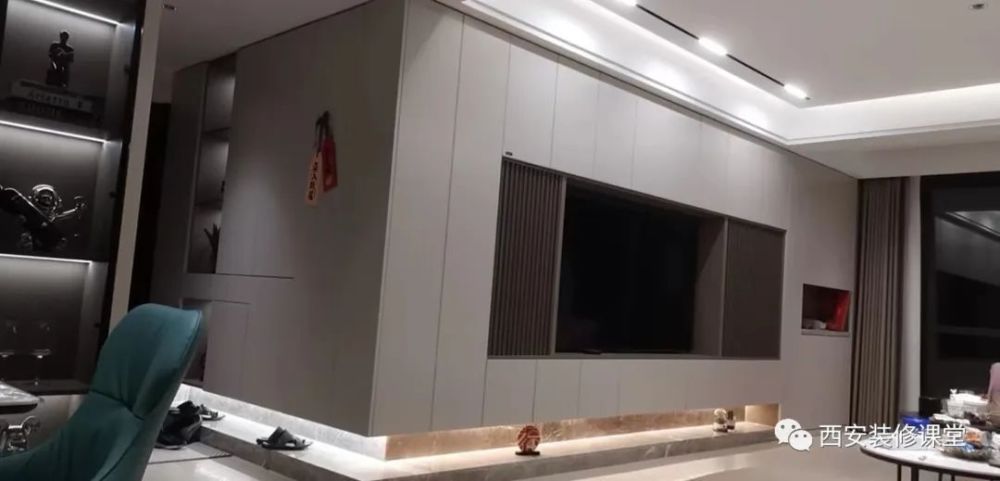 电视墙转角柜,满足收纳延伸空间1.8_腾讯新闻