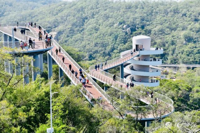 厦门山海健康步道林海线二期今日正式开放