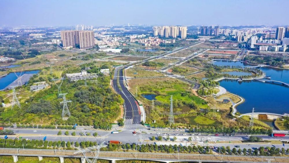 狮山博爱湖片区数条新道路正式通车_腾讯新闻
