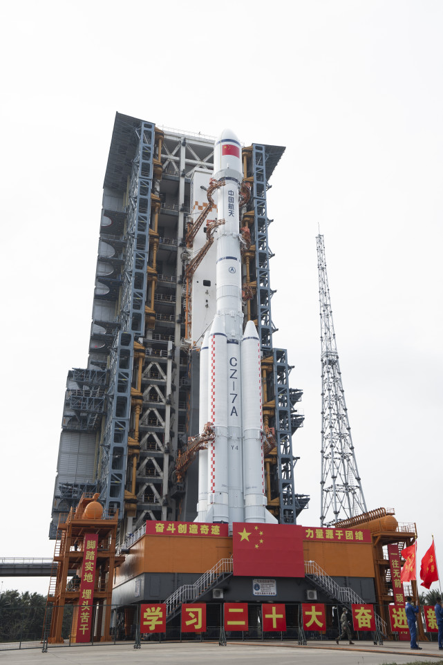 2023年中国航天发射首战告捷:长征七号a运载火箭成功发射3颗卫星