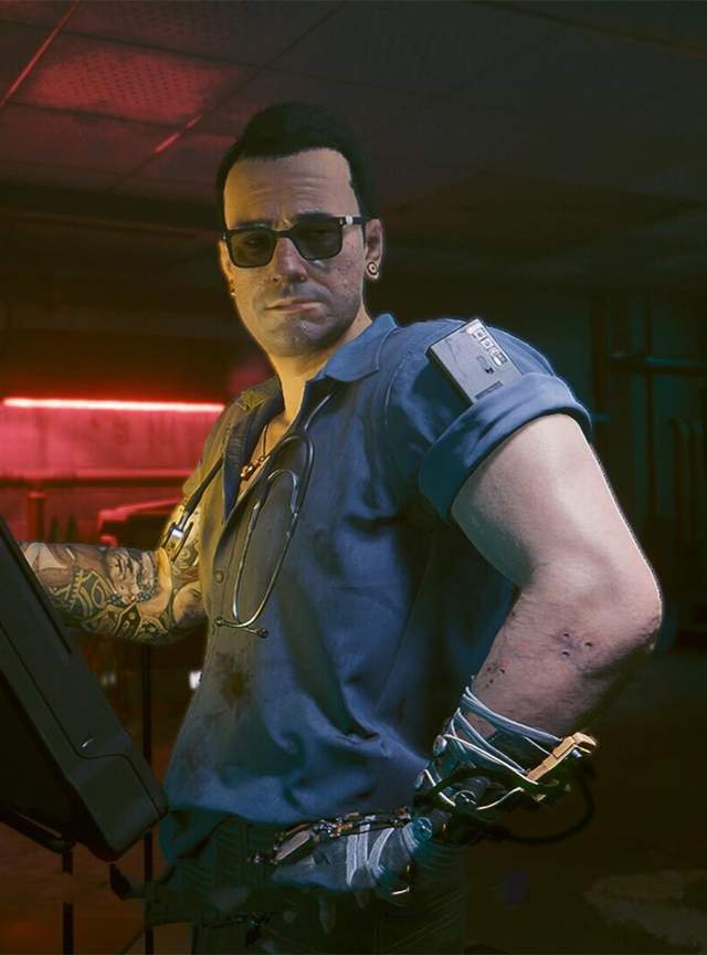 《赛博朋克2077》维克多才是真正的奸商,绝对不是善良的义体医生-腾讯