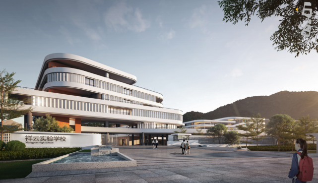 松柏中学高中部昨天开建!位于……_腾讯新闻