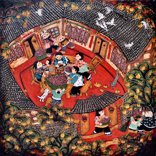 井研农民画获金奖!