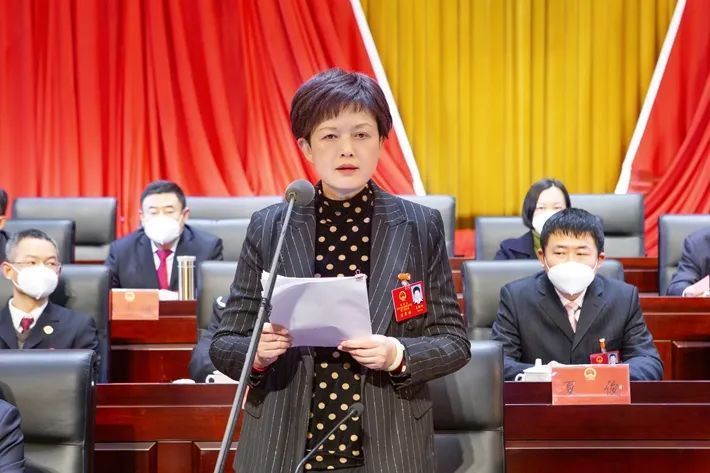 报告等六项报告的决议杨秀颀讲话 廖志远占聆娜何正清李全棉等出席