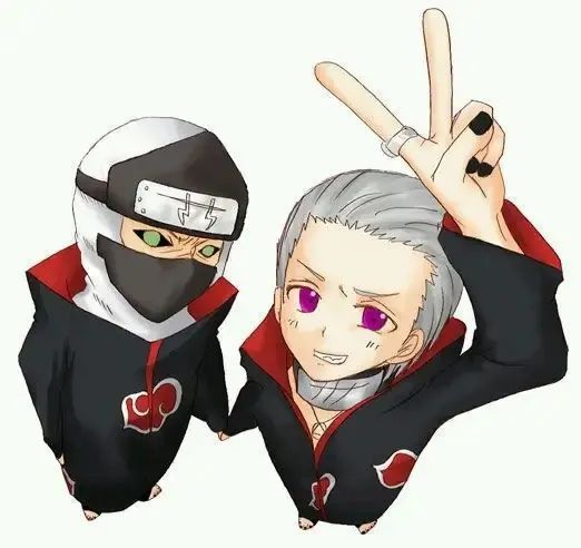 火影忍者晓组织不死二人组角都飞段兄弟头像9个