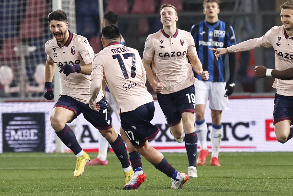 足球意甲联赛亚特兰大胜博洛尼亚