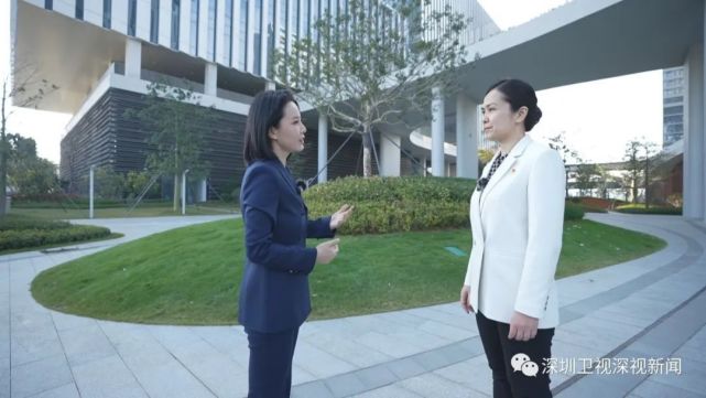 深圳卫视主持人聂双双:这里是光明科学城启动区项目,也是科学城建设