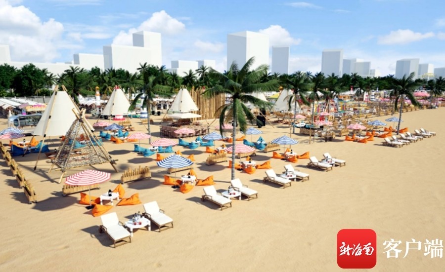 海口美兰区打造"风情万种"的白沙门沙滩市集_腾讯新闻