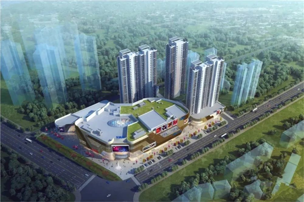 南湖缤购城项目已处于完工收尾阶段_腾讯新闻