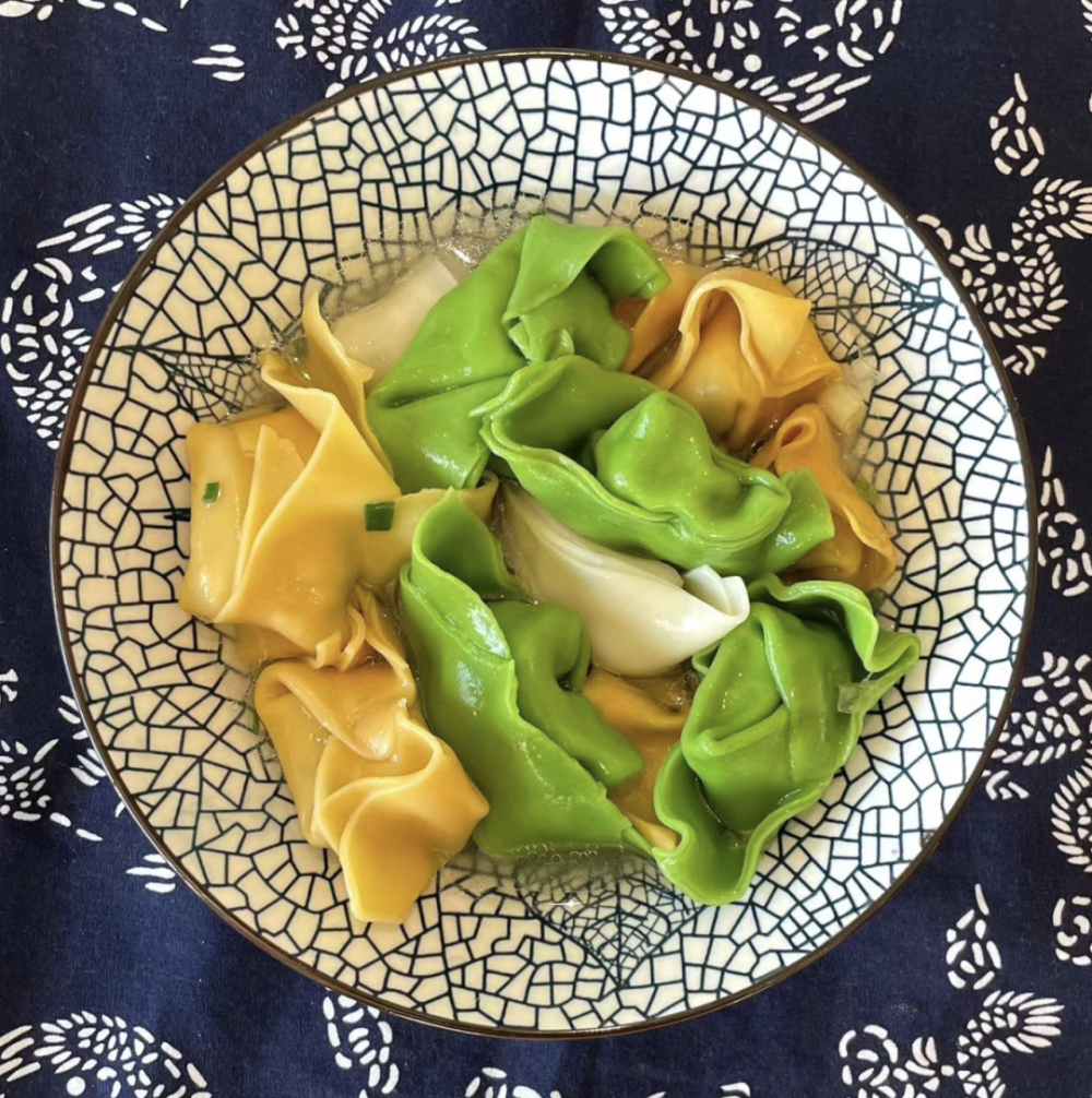 让人好心情的彩色馄饨你吃过吗