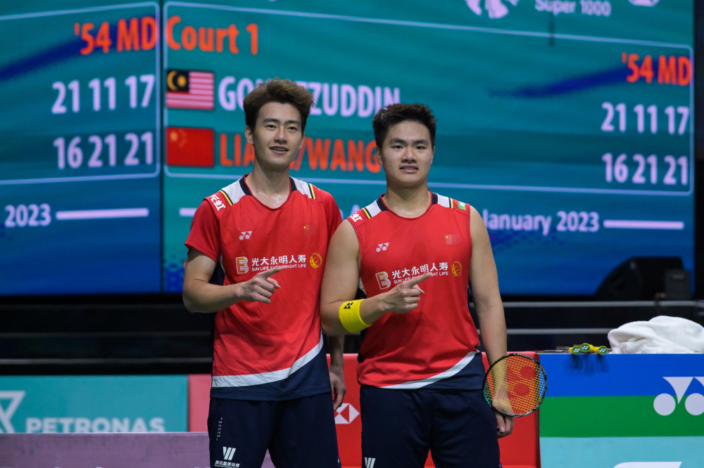 体育羽毛球马来西亚公开赛梁伟铿王昶晋级