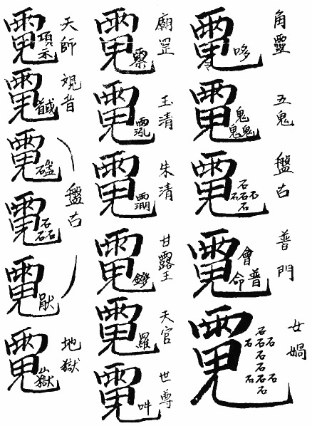 在中國漢字中雨字頭的漢字多是和天氣,自然,天文有關係的,如:雪,雷,霜