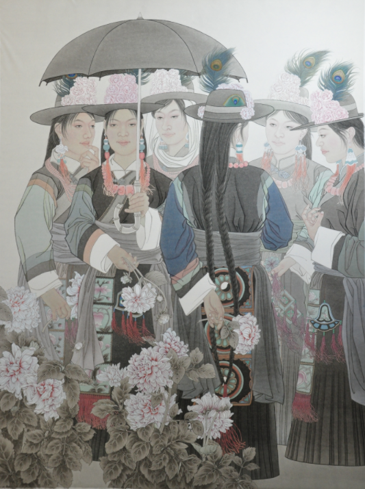 三节文化活动时代华章擘绘河湟西宁画院迎春书画作品展一