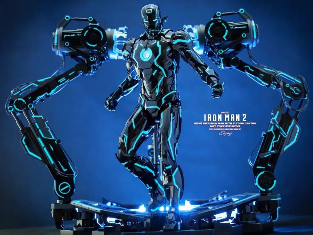 hottoys创战光速蓝拆甲台套装出货了