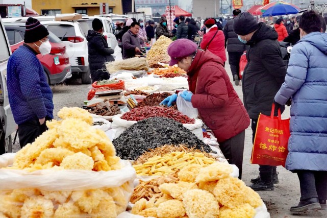 春节赶集啦时隔两年北京通州周营大集回来了