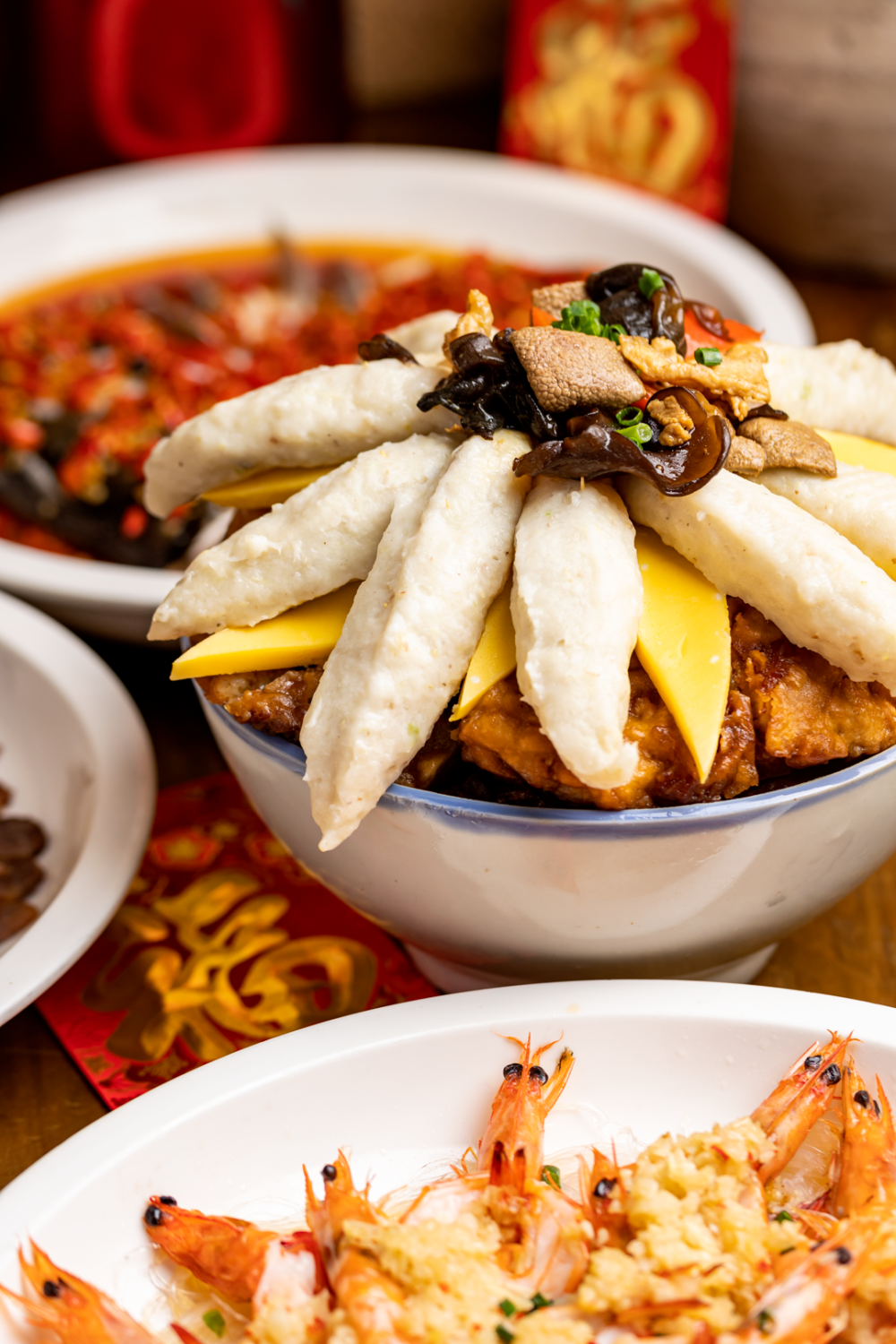 年菜:土头碗(04)「五圆全鸡」寓意吉祥又美满.